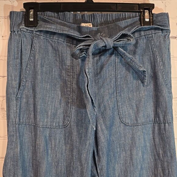 J.Crew Factory wide leg pull on pants size 2 - Picture 2 of 8